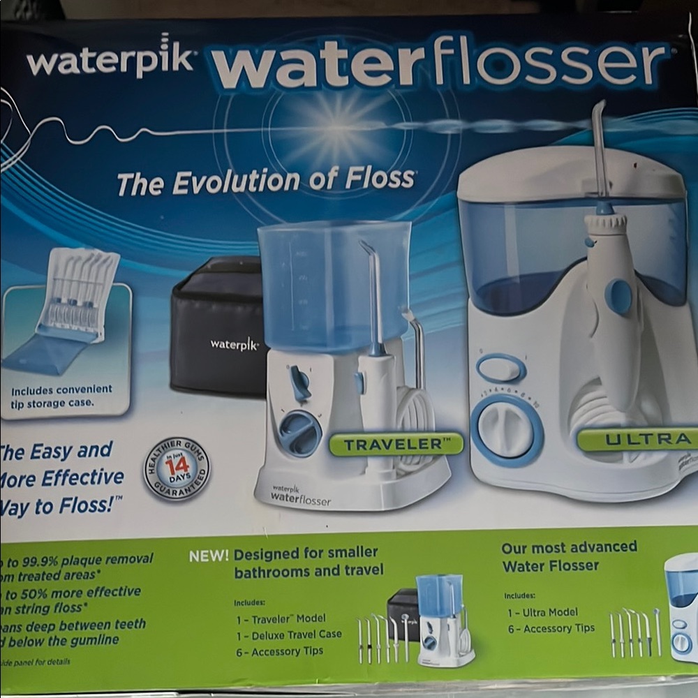 Waterpik Water Flosser Traveler and Ultra